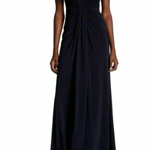 Vera Wang Elegant Black Maxi Dress